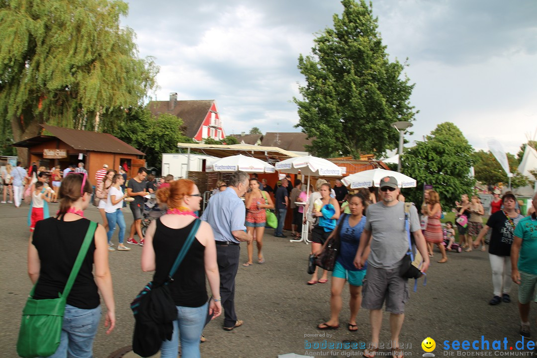 Uferfest mit Feuerwerk: Langenargen am Bodensee, 30.07.2016