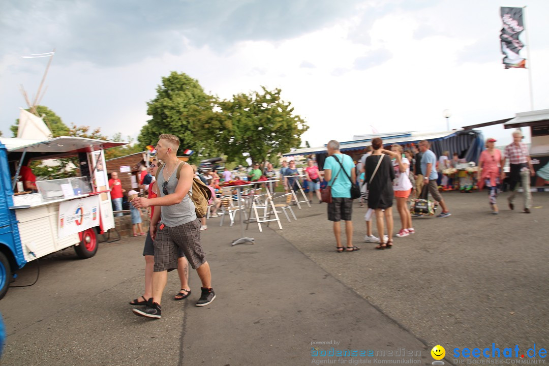 Uferfest mit Feuerwerk: Langenargen am Bodensee, 30.07.2016