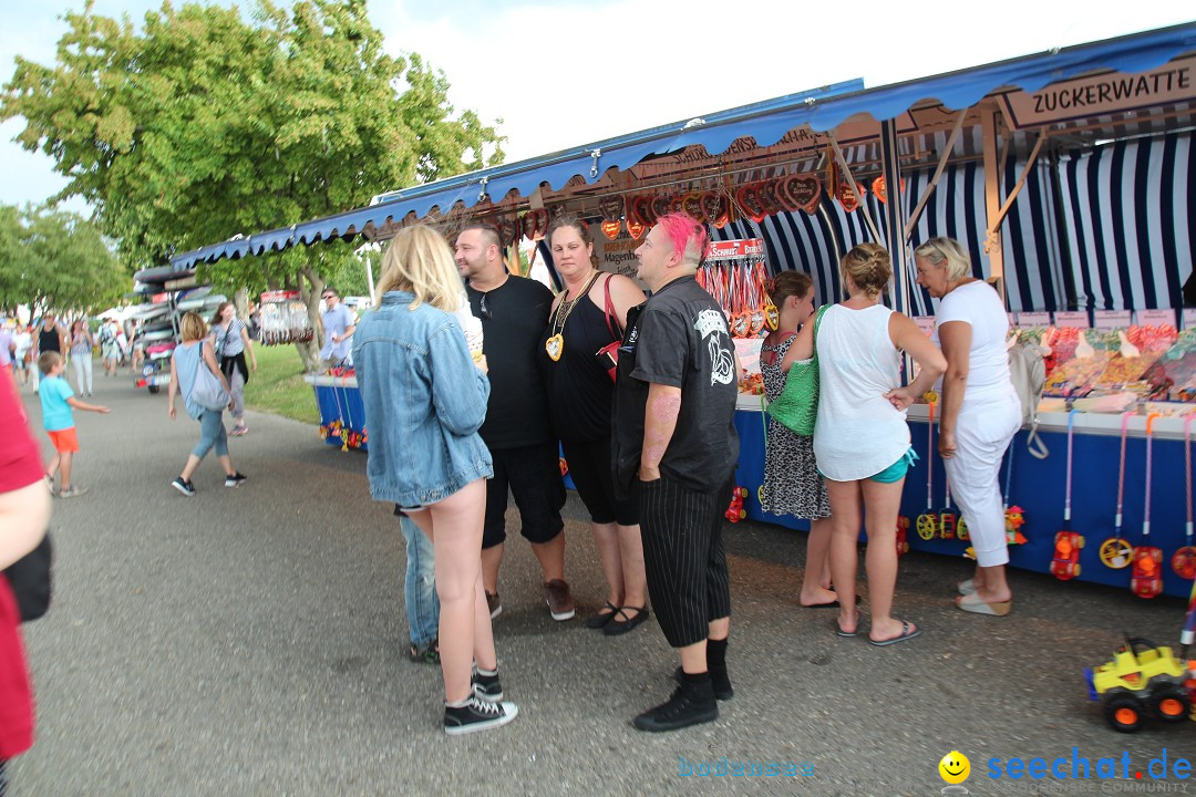 Uferfest mit Feuerwerk: Langenargen am Bodensee, 30.07.2016