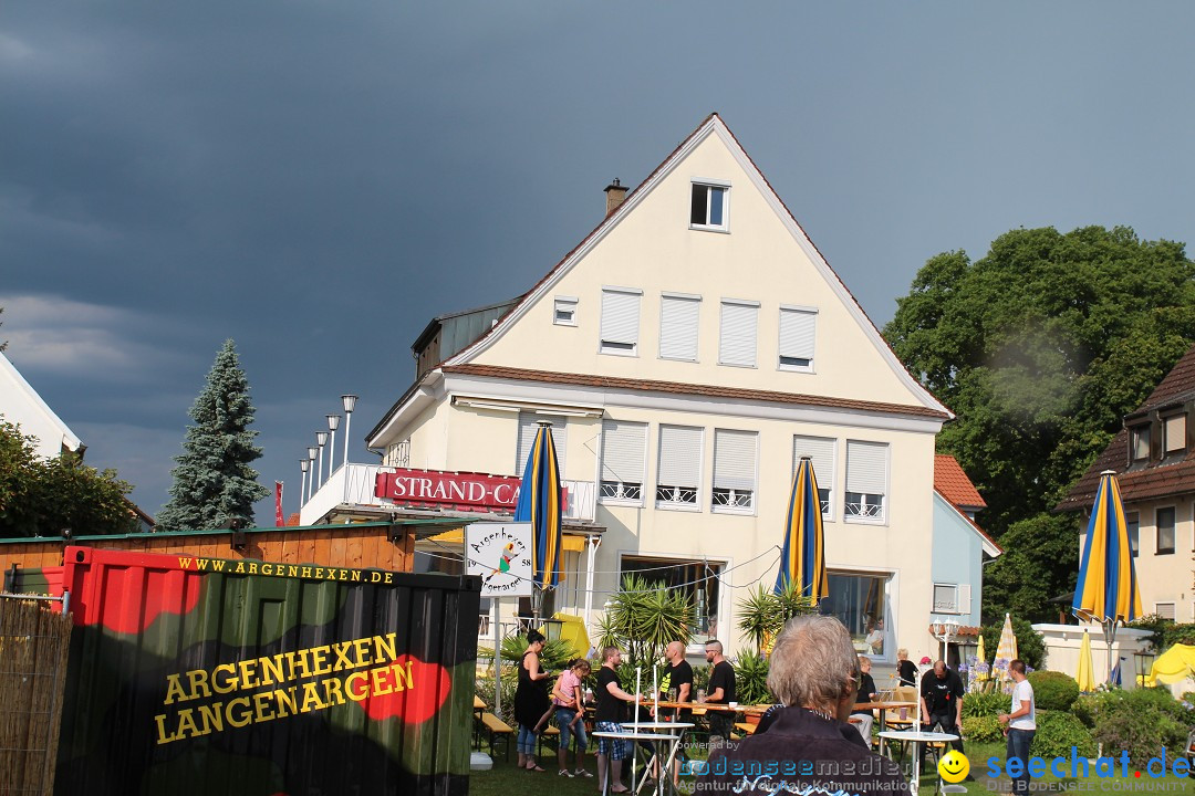 Uferfest mit Feuerwerk: Langenargen am Bodensee, 30.07.2016