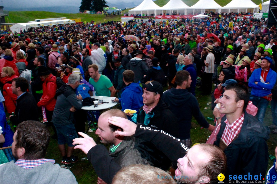 Open Air - Flumserberg in der Schweiz, 31.07.2016