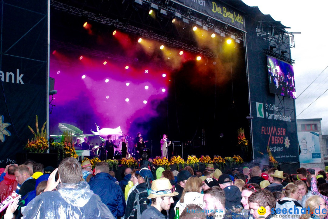 Open Air - Flumserberg in der Schweiz, 31.07.2016