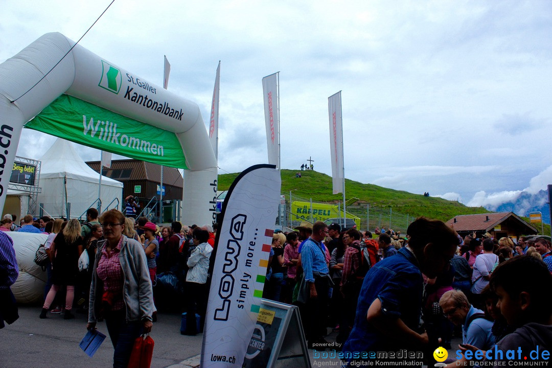 Open Air - Flumserberg in der Schweiz, 31.07.2016