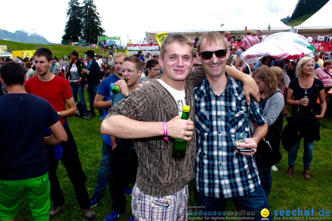 Open Air - Flumserberg in der Schweiz, 31.07.2016