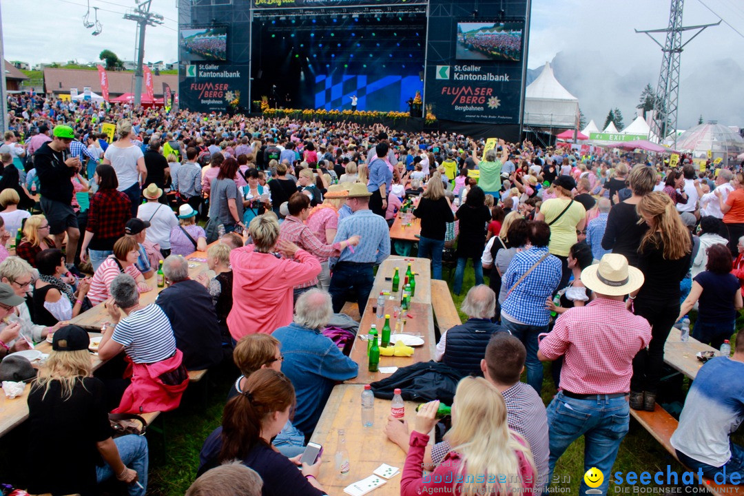 Open Air - Flumserberg in der Schweiz, 31.07.2016