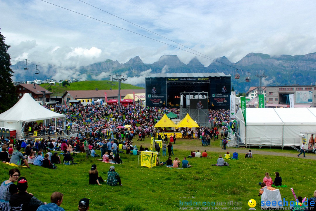 Open Air - Flumserberg in der Schweiz, 31.07.2016