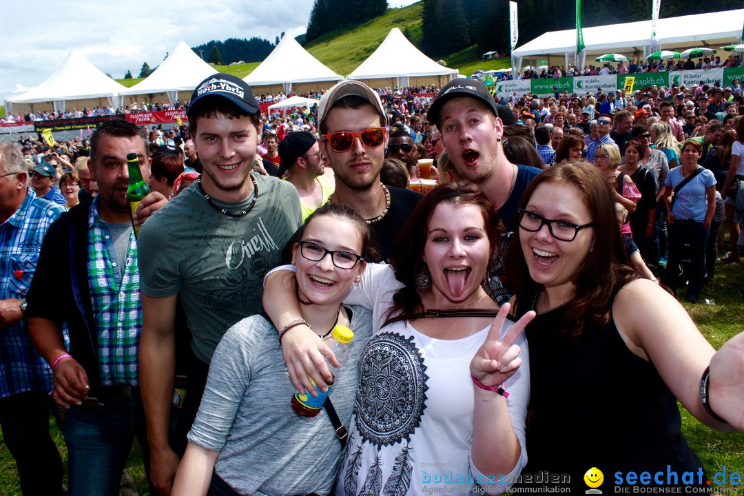 Open Air - Flumserberg in der Schweiz, 31.07.2016