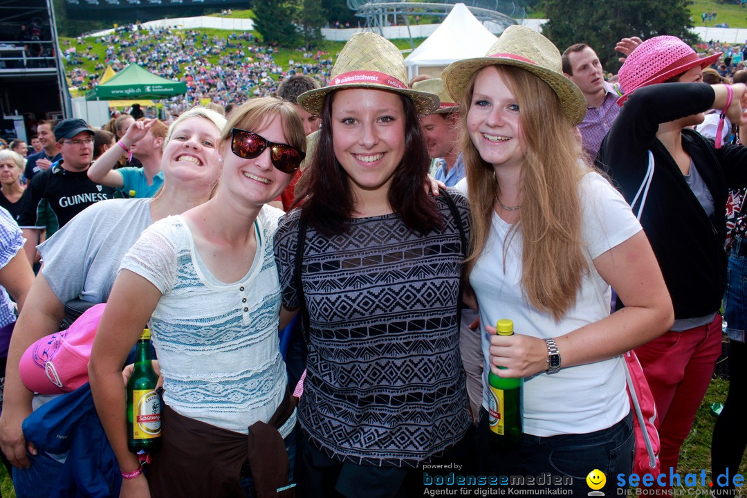 Open Air - Flumserberg in der Schweiz, 31.07.2016