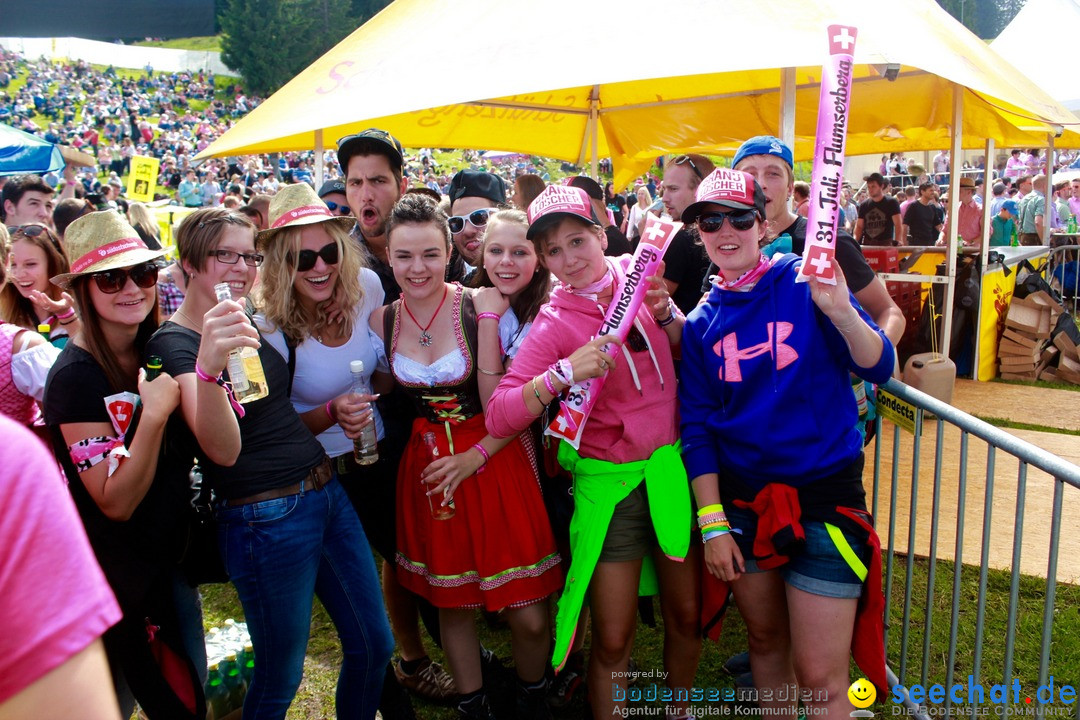 Open Air - Flumserberg in der Schweiz, 31.07.2016