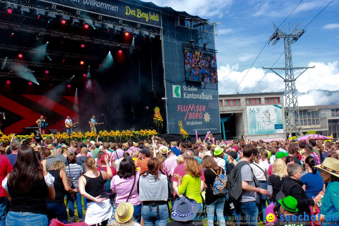 Open Air - Flumserberg in der Schweiz, 31.07.2016