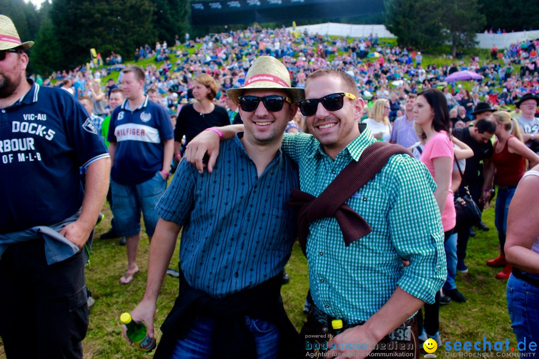 Open Air - Flumserberg in der Schweiz, 31.07.2016