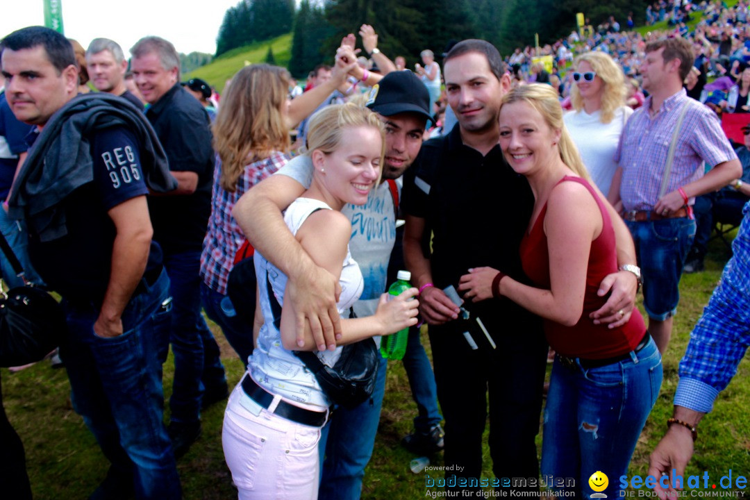 Open Air - Flumserberg in der Schweiz, 31.07.2016