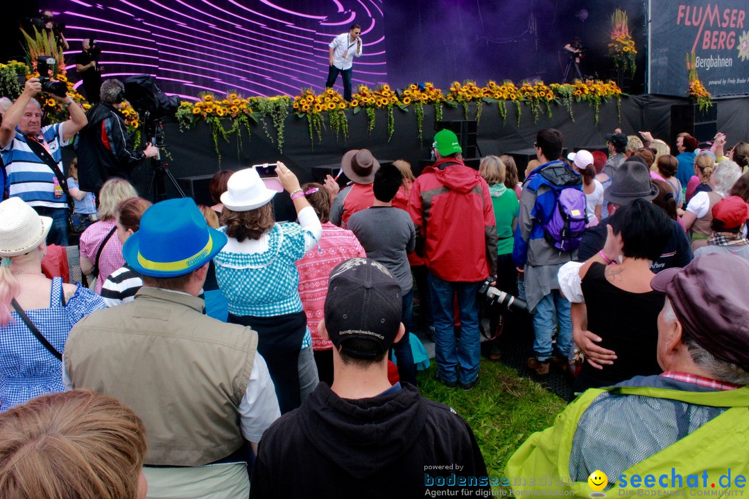 Open Air - Flumserberg in der Schweiz, 31.07.2016