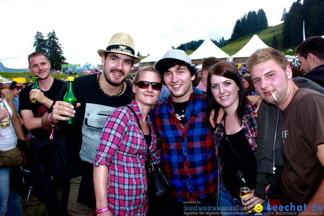 Open Air - Flumserberg in der Schweiz, 31.07.2016