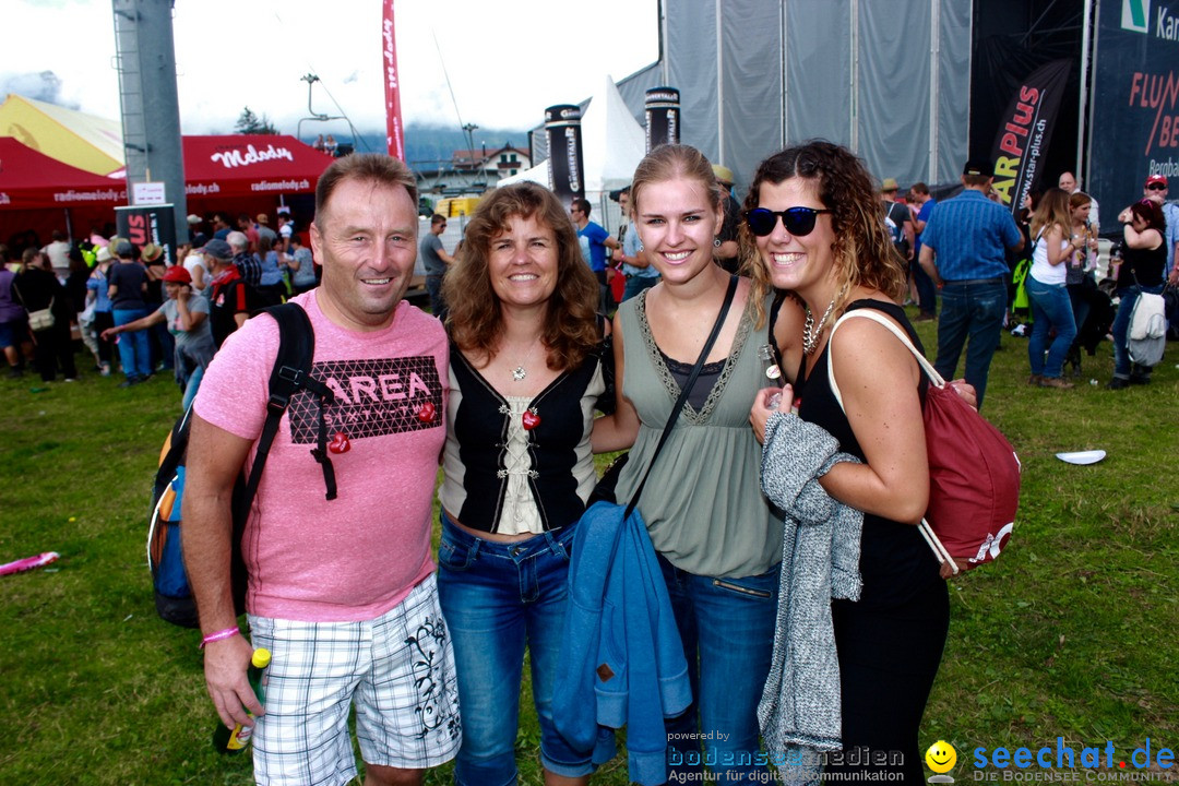 Open Air - Flumserberg in der Schweiz, 31.07.2016