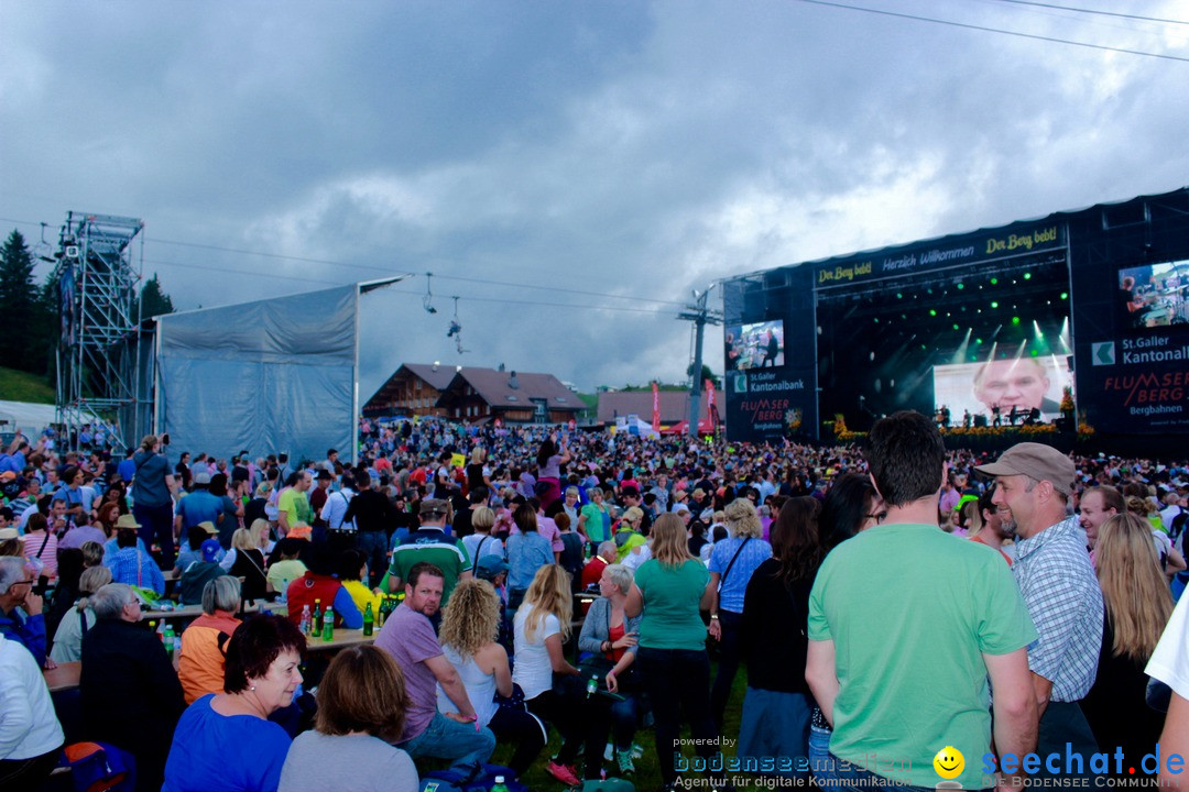 Open Air - Flumserberg in der Schweiz, 31.07.2016