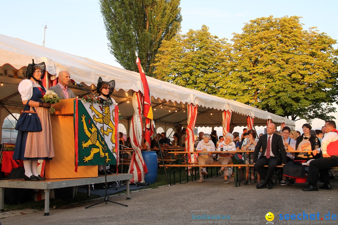 1. August Feiertag: Arbon am Bodensee, 01.08.2016