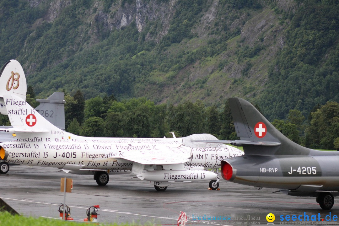 Flugplatzfest - Zigermeet: Mollis in der Schweiz, 04.08.2016