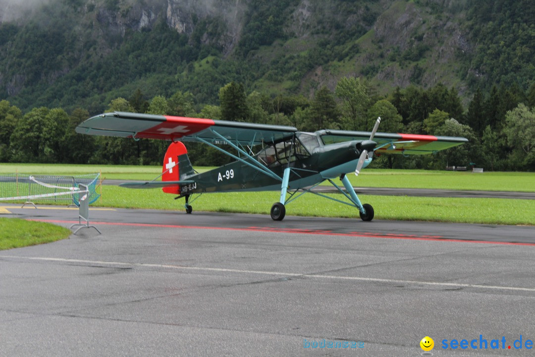 Flugplatzfest - Zigermeet: Mollis in der Schweiz, 04.08.2016