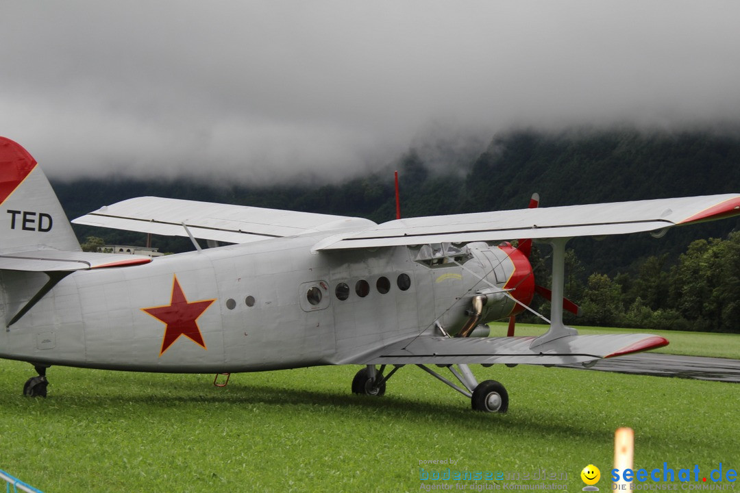 Flugplatzfest - Zigermeet: Mollis in der Schweiz, 04.08.2016