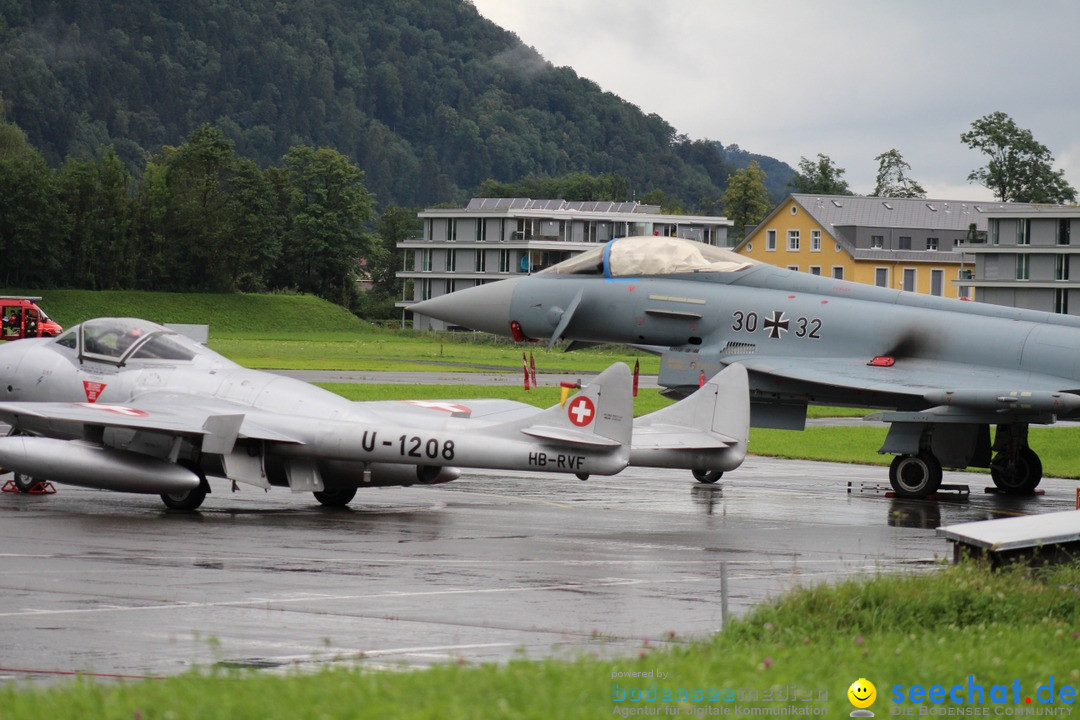 Flugplatzfest - Zigermeet: Mollis in der Schweiz, 04.08.2016