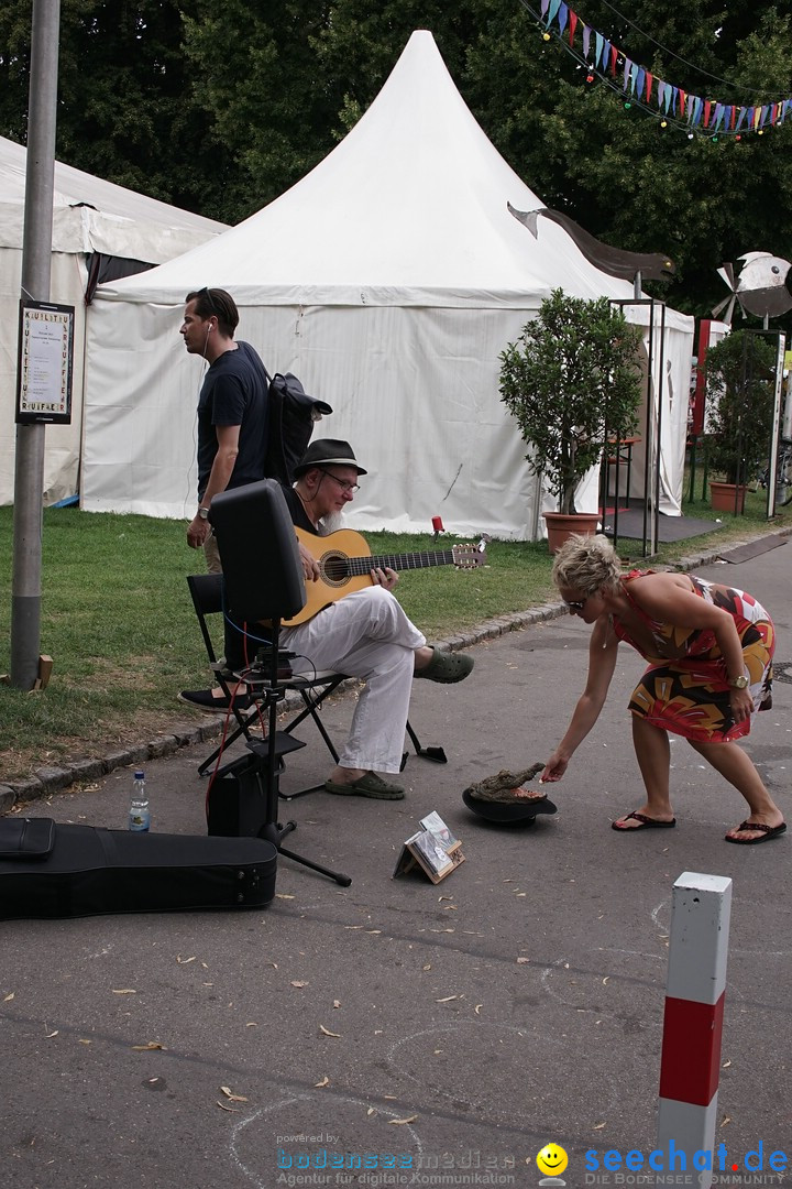 Kulturufer mit Kunsthandwerk: Friedrichshafen am Bodensee, 06.08.2016