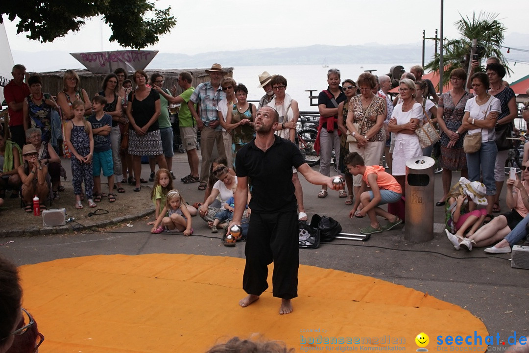 Kulturufer mit Kunsthandwerk: Friedrichshafen am Bodensee, 06.08.2016