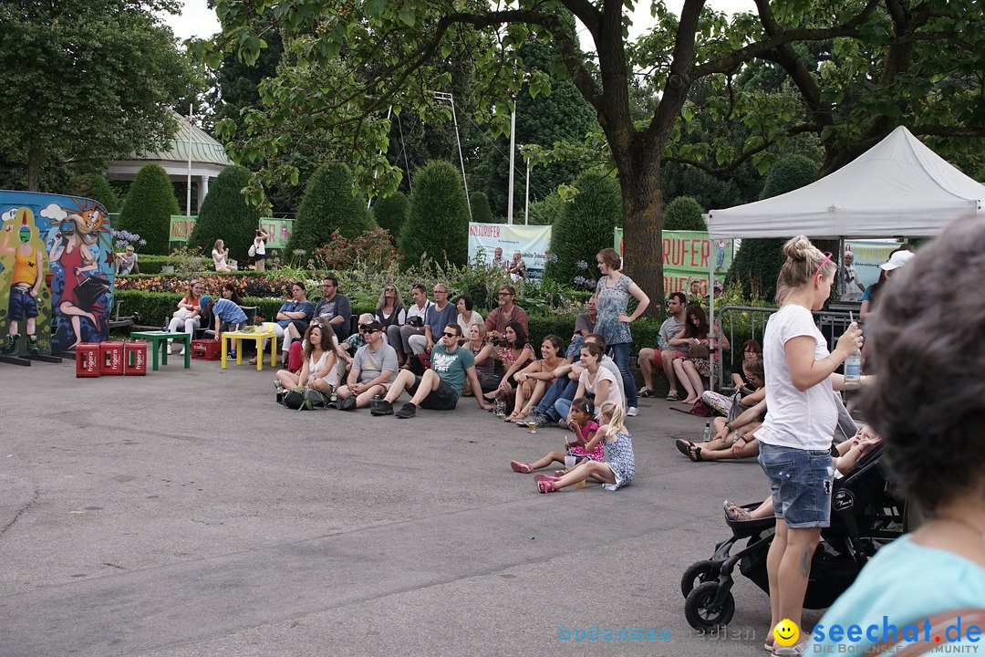 Kulturufer mit Kunsthandwerk: Friedrichshafen am Bodensee, 06.08.2016