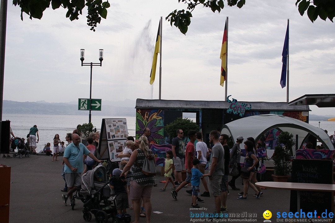 Kulturufer mit Kunsthandwerk: Friedrichshafen am Bodensee, 06.08.2016