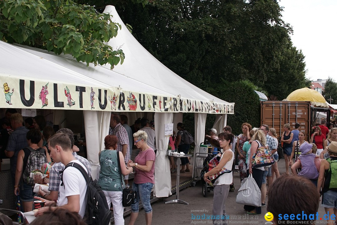 Kulturufer mit Kunsthandwerk: Friedrichshafen am Bodensee, 06.08.2016