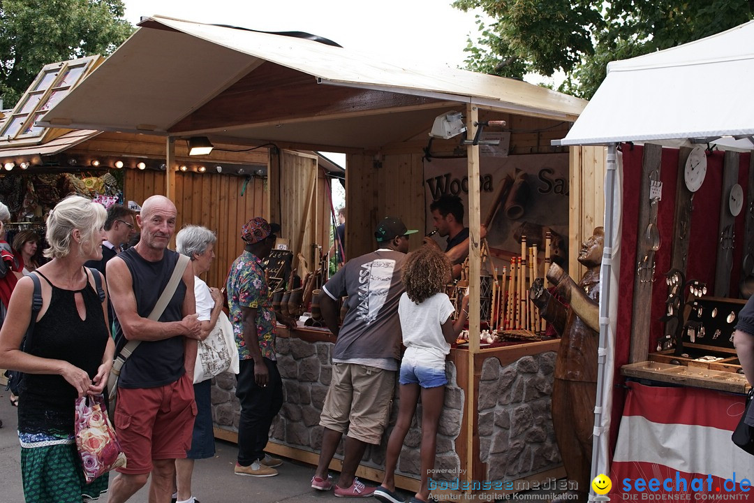 Kulturufer mit Kunsthandwerk: Friedrichshafen am Bodensee, 06.08.2016