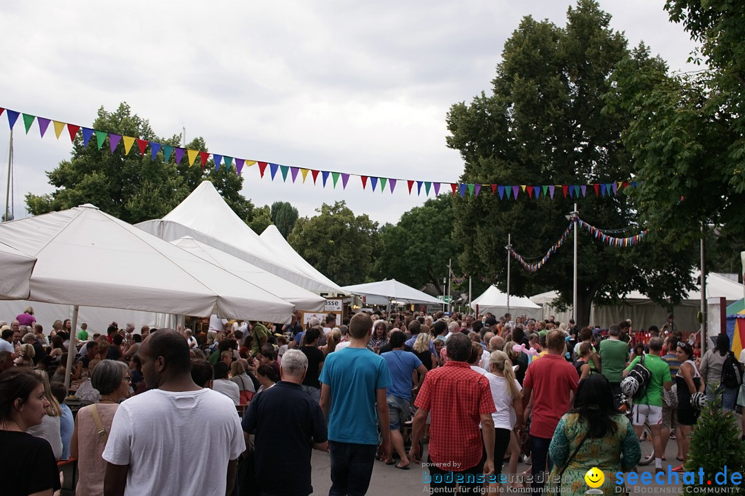 Kulturufer mit Kunsthandwerk: Friedrichshafen am Bodensee, 06.08.2016