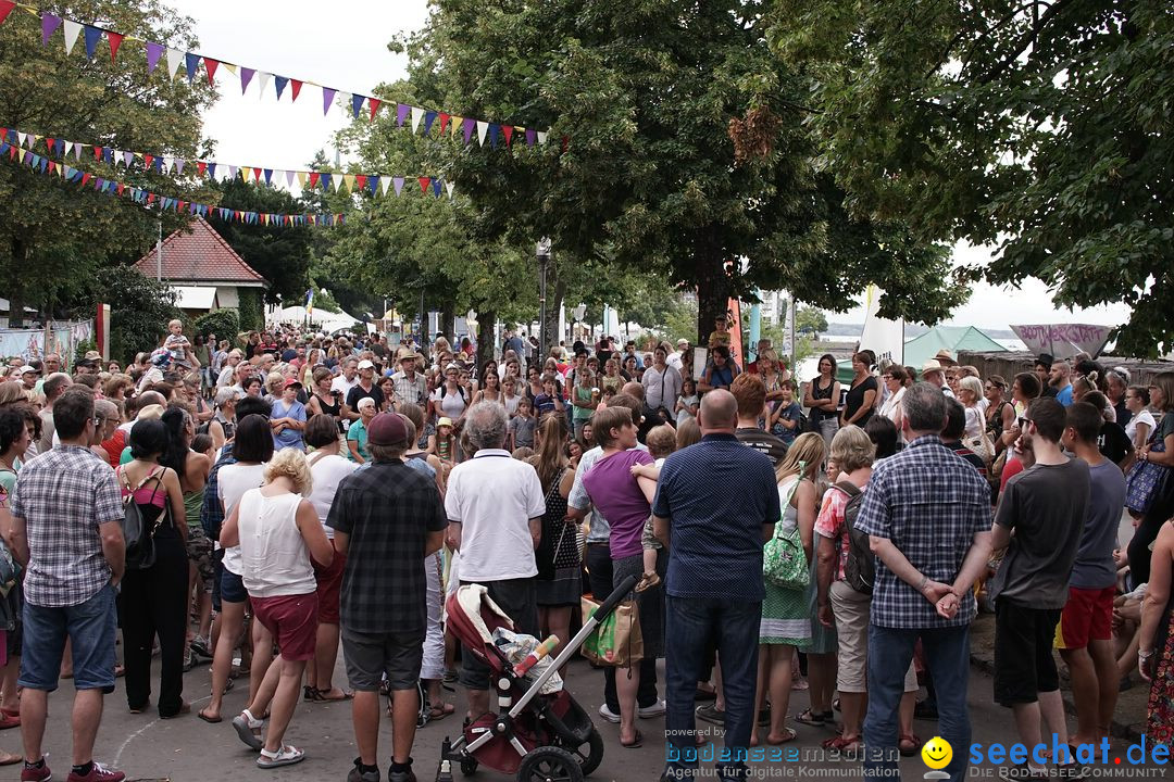 Kulturufer mit Kunsthandwerk: Friedrichshafen am Bodensee, 06.08.2016