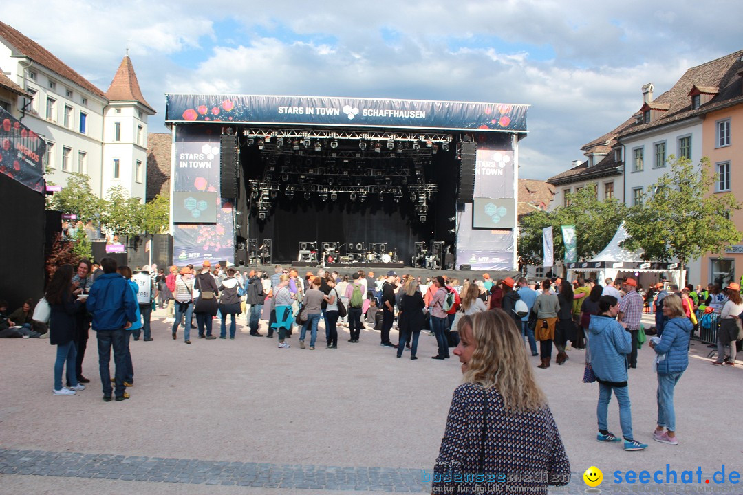 Stars in Town: BOY, CARO EMERALD, ZAZ: Schaffhausen, 10.08.2016