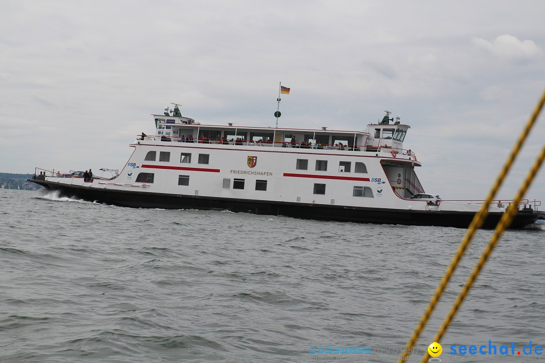 BODENSEEBOOT Breitenquerung, Harald Weyh: Romanshorn, 12.08.2016