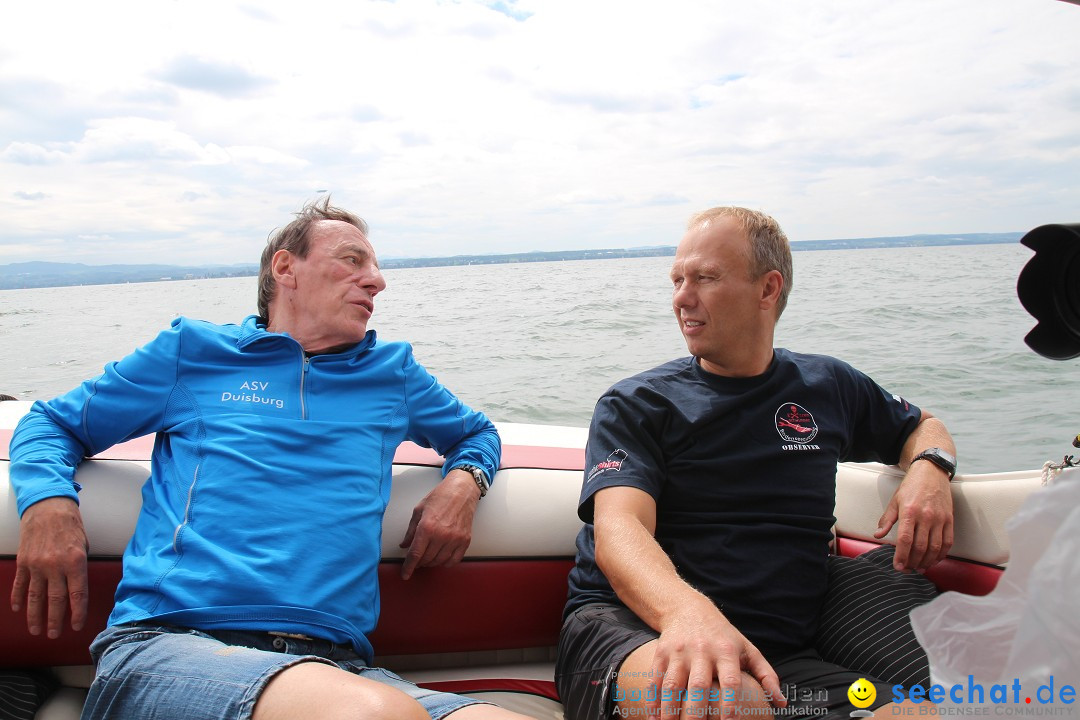 BODENSEEBOOT Breitenquerung, Harald Weyh: Romanshorn, 12.08.2016