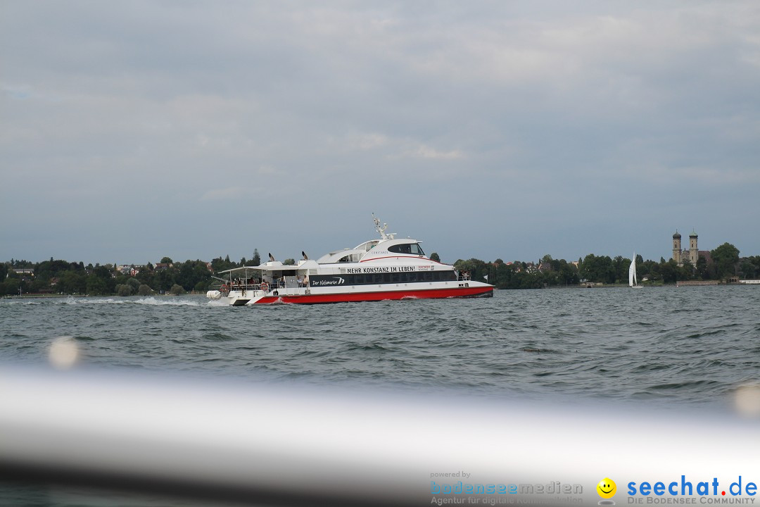 BODENSEEBOOT Breitenquerung, Harald Weyh: Romanshorn, 12.08.2016