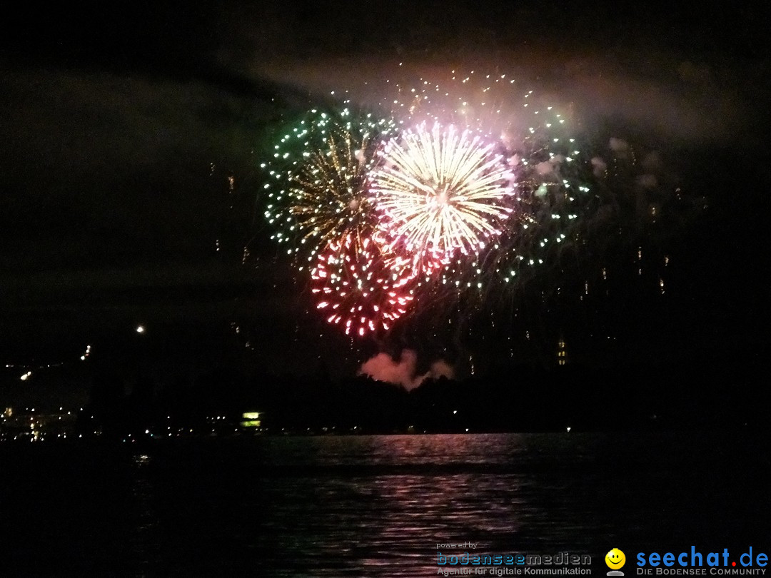 SEENACHTFEST mit Feuerwerk: Konstanz am Bodensee, 13.08.2016