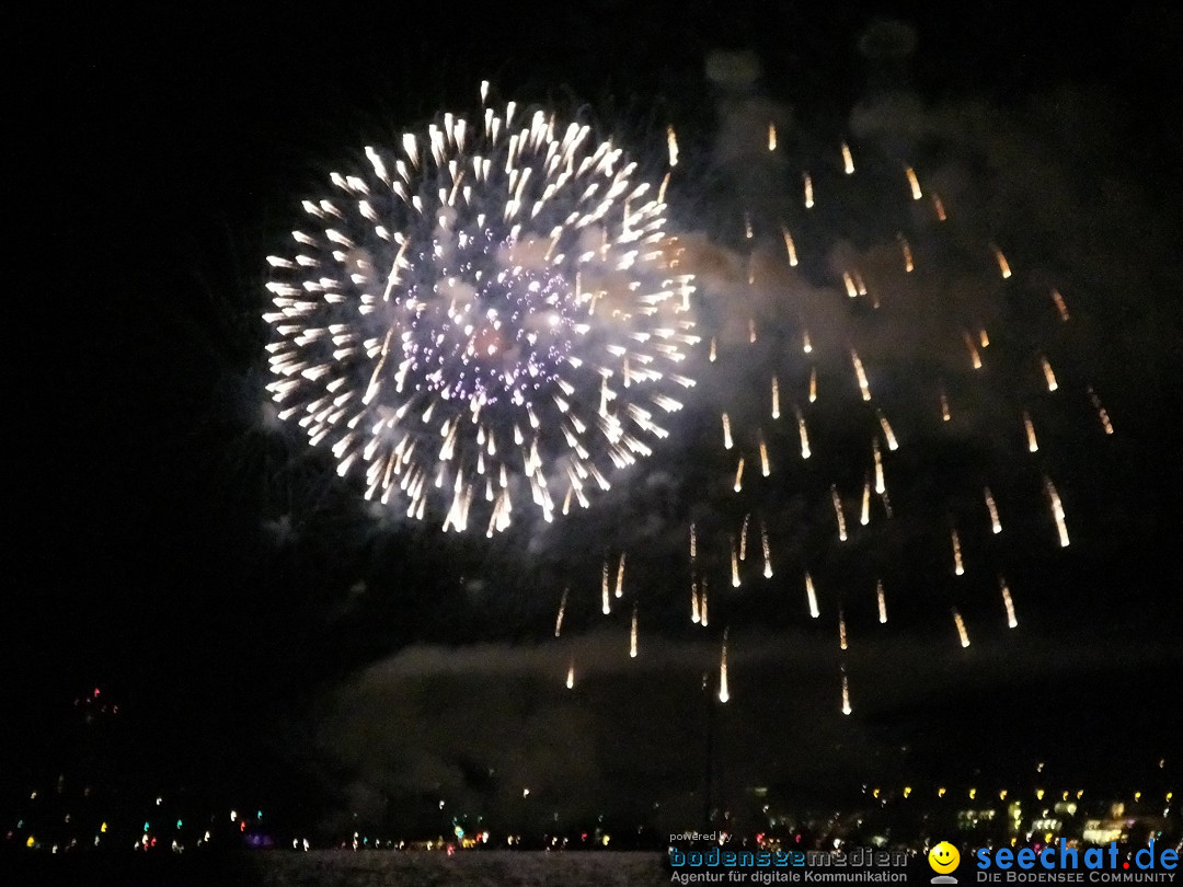 SEENACHTFEST mit Feuerwerk: Konstanz am Bodensee, 13.08.2016