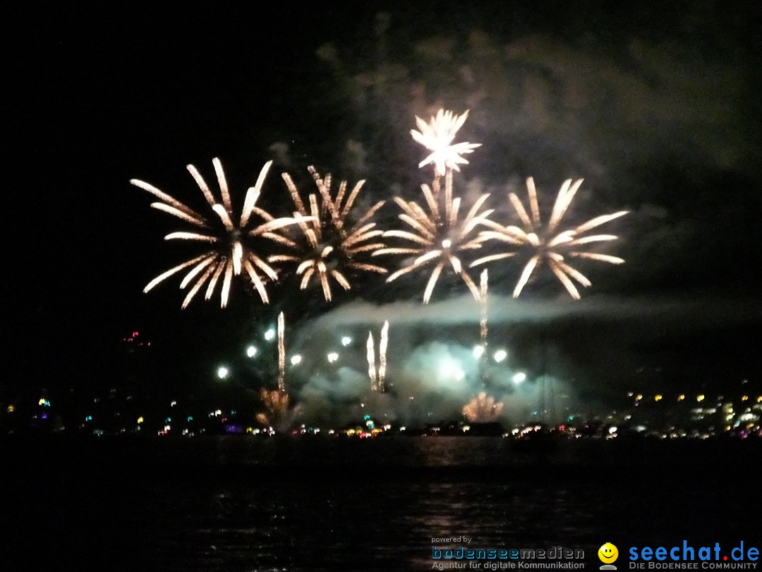 SEENACHTFEST mit Feuerwerk: Konstanz am Bodensee, 13.08.2016