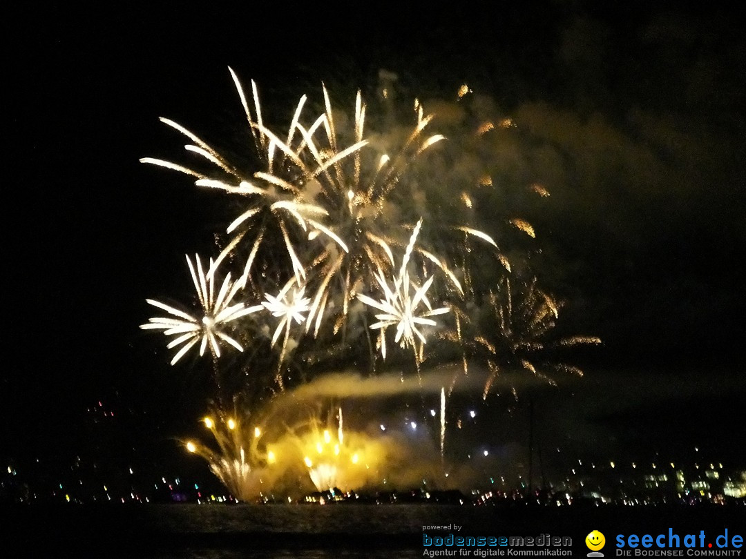 SEENACHTFEST mit Feuerwerk: Konstanz am Bodensee, 13.08.2016