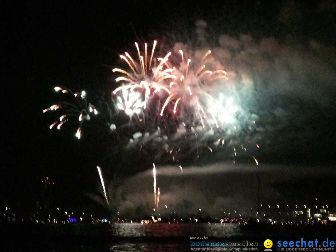 SEENACHTFEST mit Feuerwerk: Konstanz am Bodensee, 13.08.2016