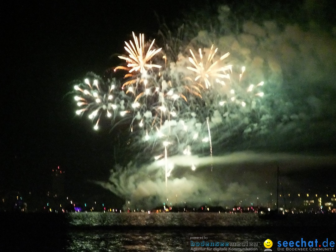 SEENACHTFEST mit Feuerwerk: Konstanz am Bodensee, 13.08.2016