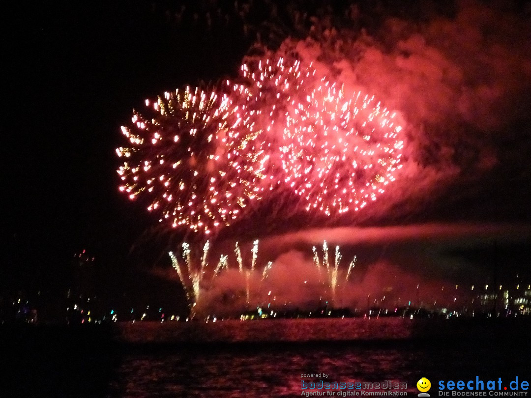 SEENACHTFEST mit Feuerwerk: Konstanz am Bodensee, 13.08.2016