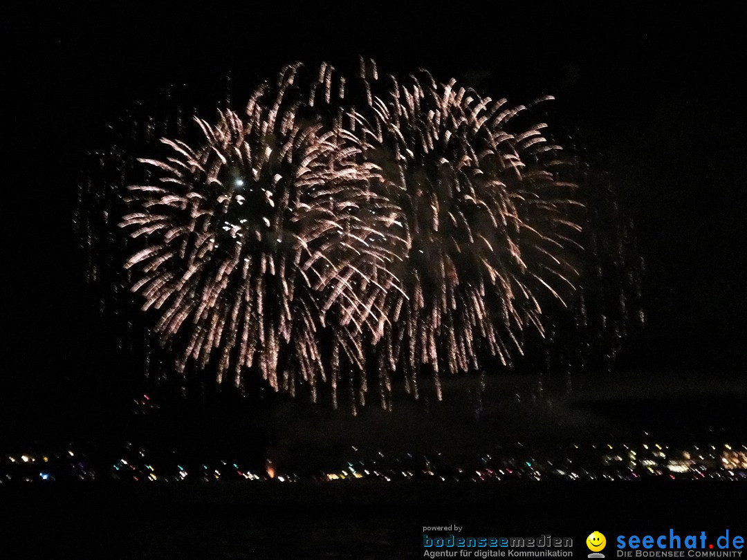 SEENACHTFEST mit Feuerwerk: Konstanz am Bodensee, 13.08.2016