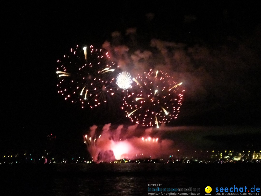 SEENACHTFEST mit Feuerwerk: Konstanz am Bodensee, 13.08.2016