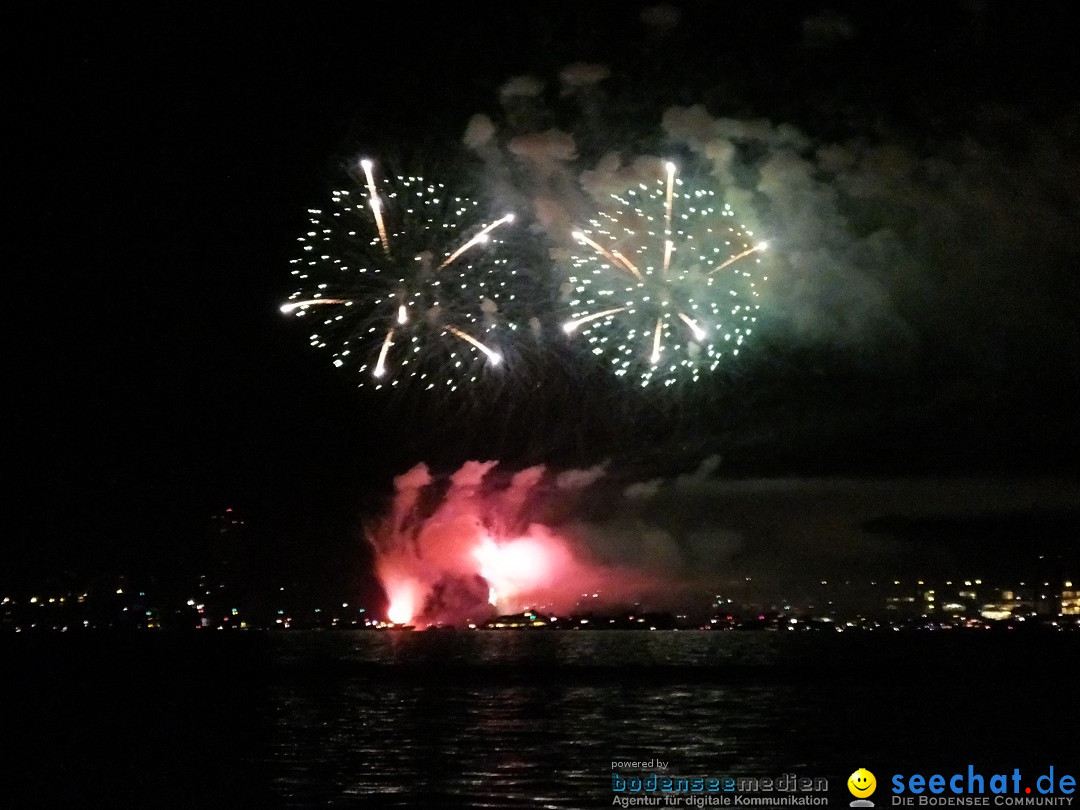 SEENACHTFEST mit Feuerwerk: Konstanz am Bodensee, 13.08.2016