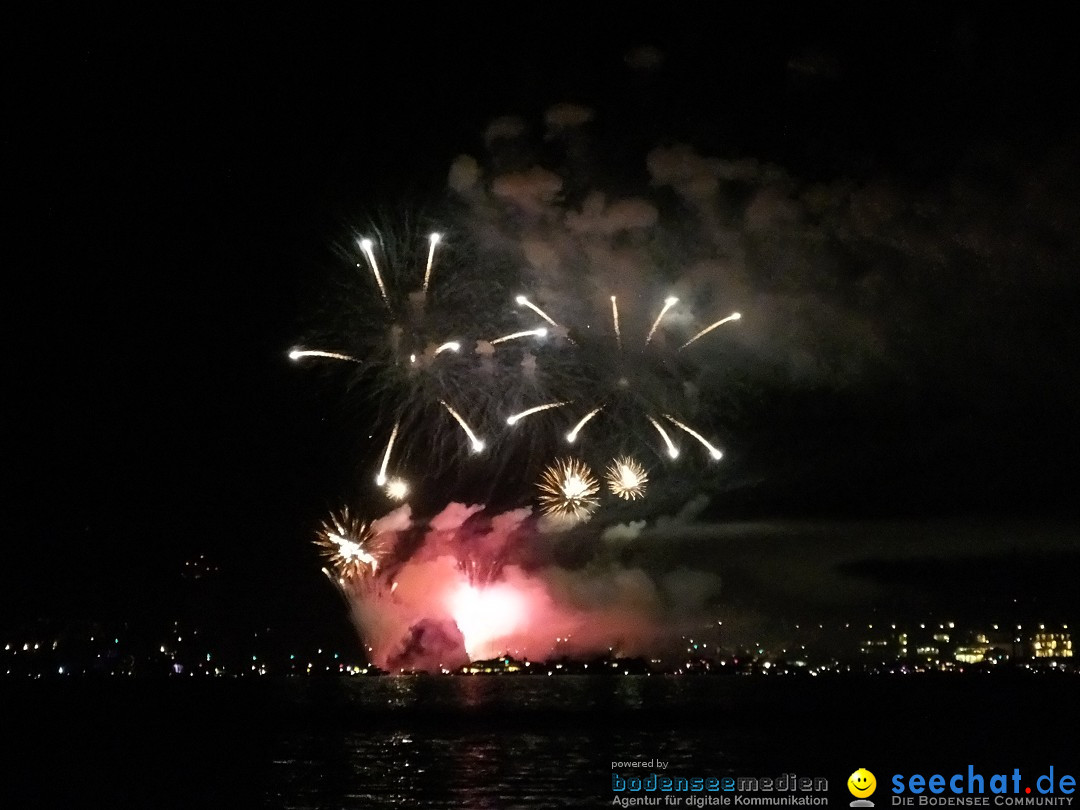 SEENACHTFEST mit Feuerwerk: Konstanz am Bodensee, 13.08.2016