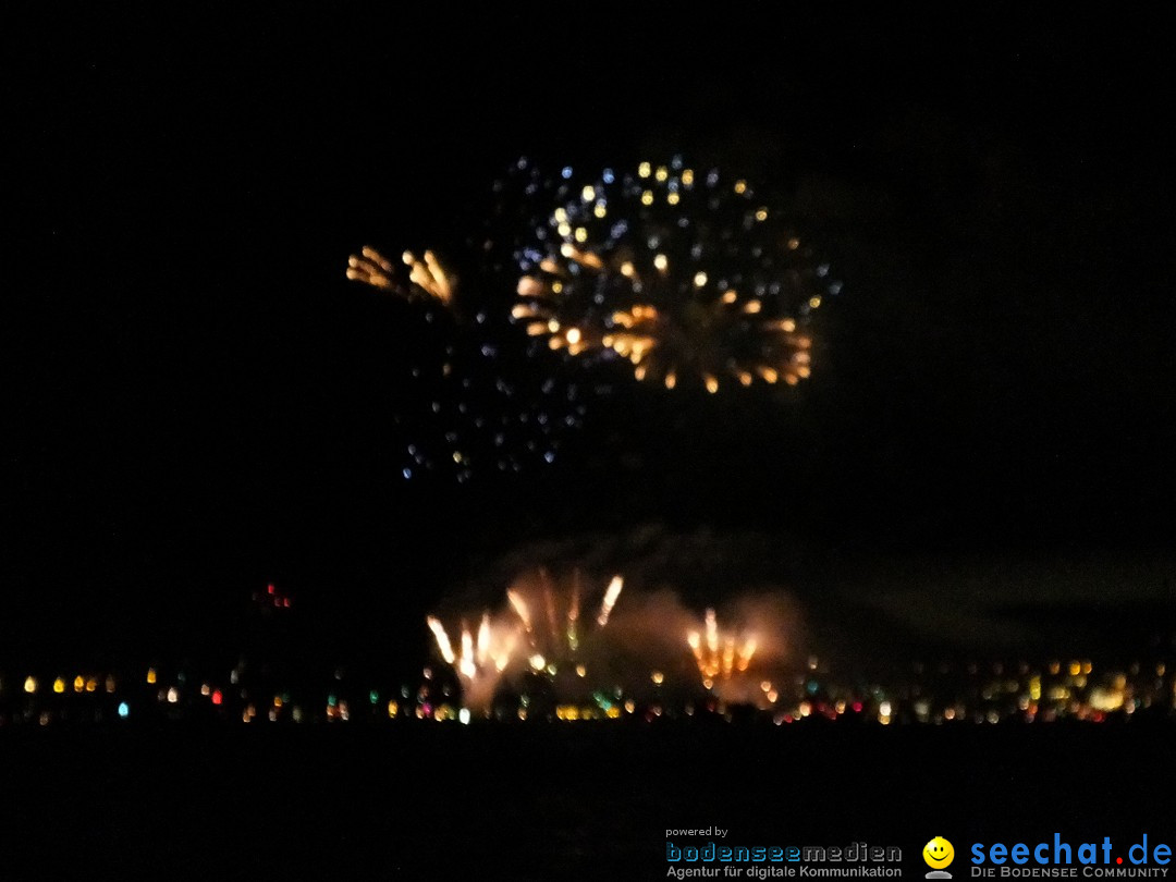 SEENACHTFEST mit Feuerwerk: Konstanz am Bodensee, 13.08.2016