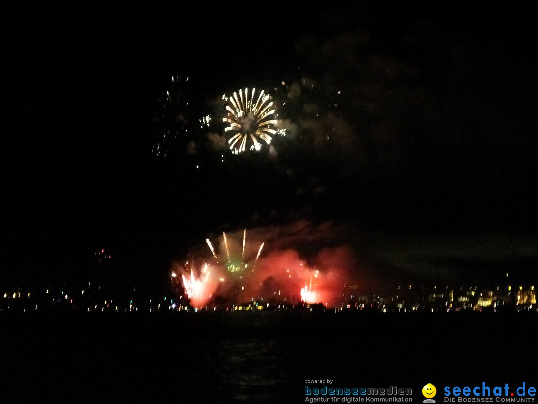 SEENACHTFEST mit Feuerwerk: Konstanz am Bodensee, 13.08.2016